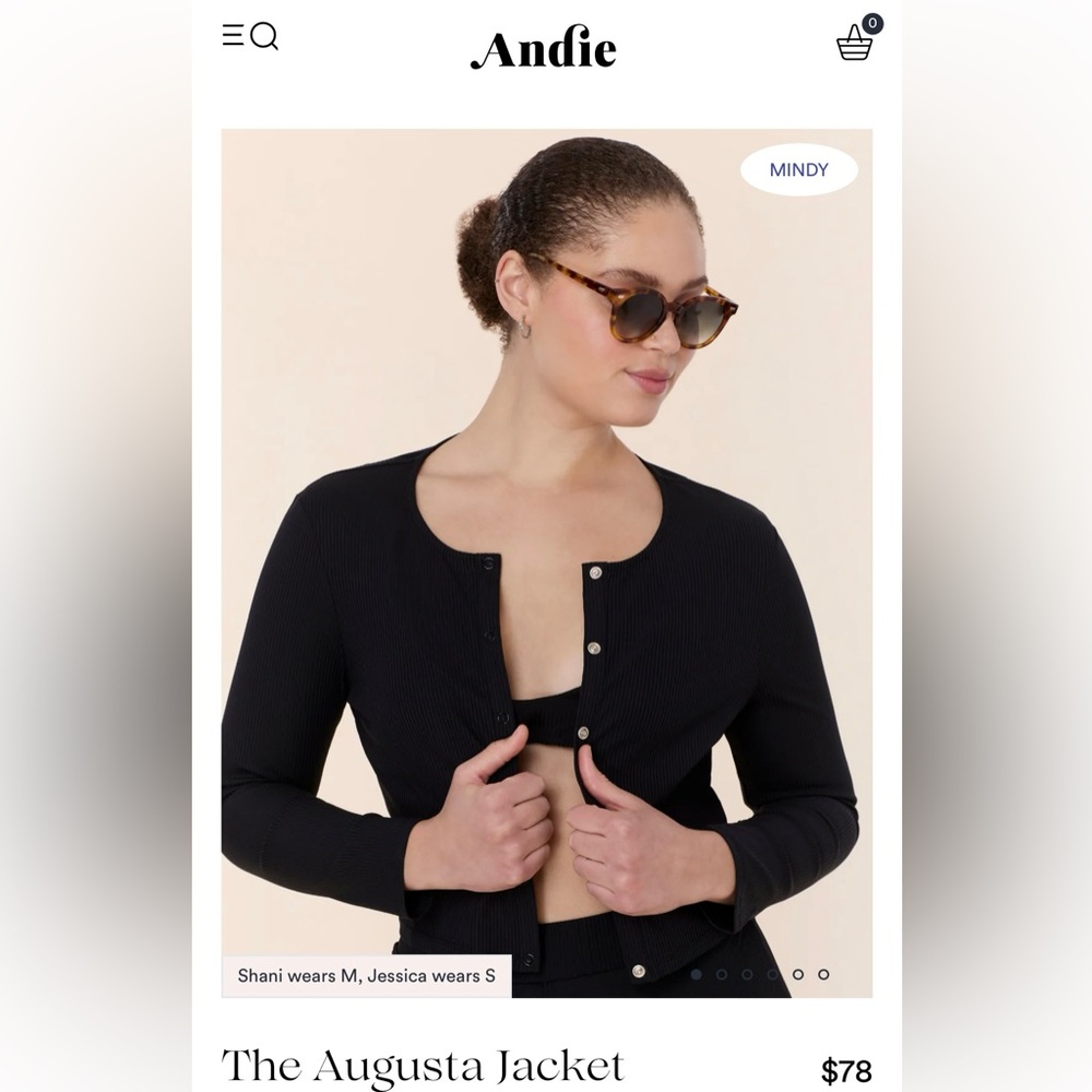 Andie Swim—The Augusta Jacket NWT